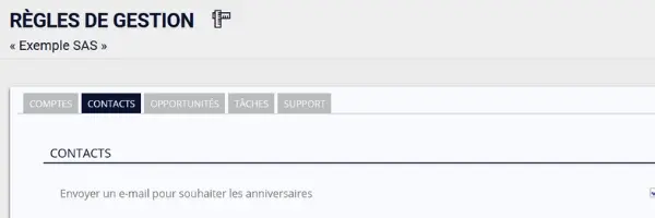 Améliorez la gestion de votre relation client et accentuez votre taux de conversion avec la gestion automatique des emails anniversaire de vos contacts BtoB